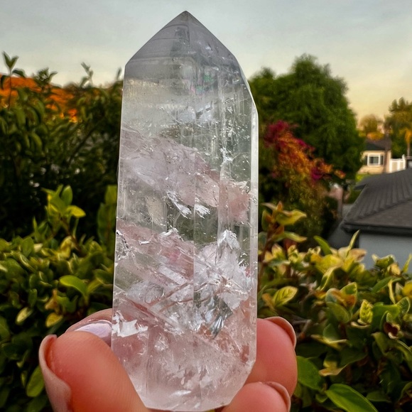 SUPER RARE White Fluorite Tower - Picture 6 of 7